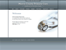 Tablet Screenshot of morriscountyprimarycare.com